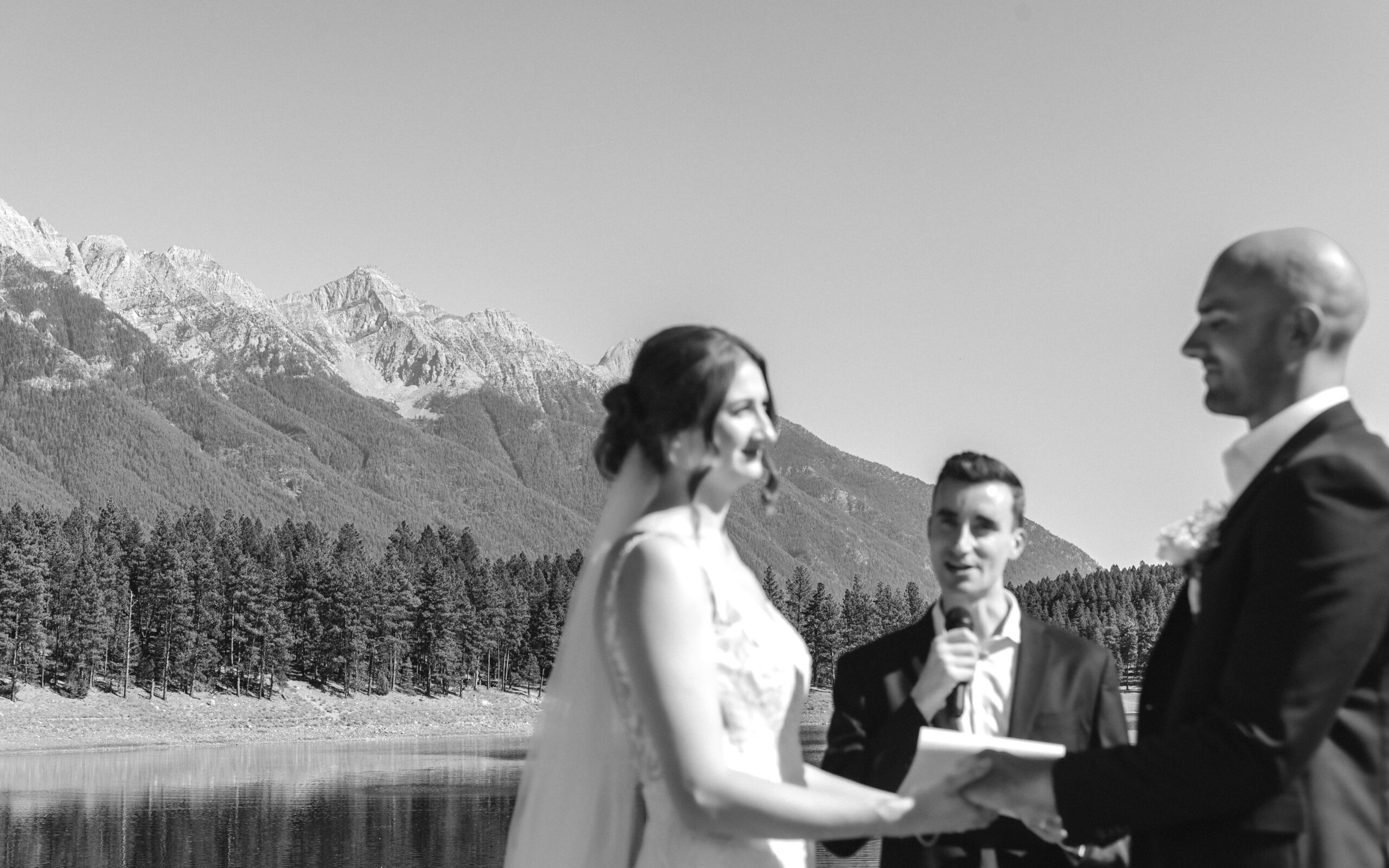 Horseshoe lake cranbrook bc wedding