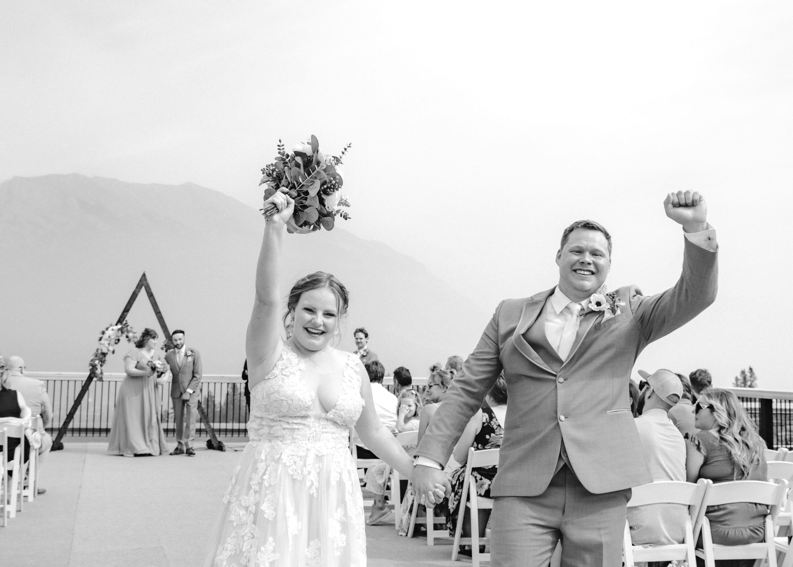 Wedding St Eugene golf course Cranbrook BC