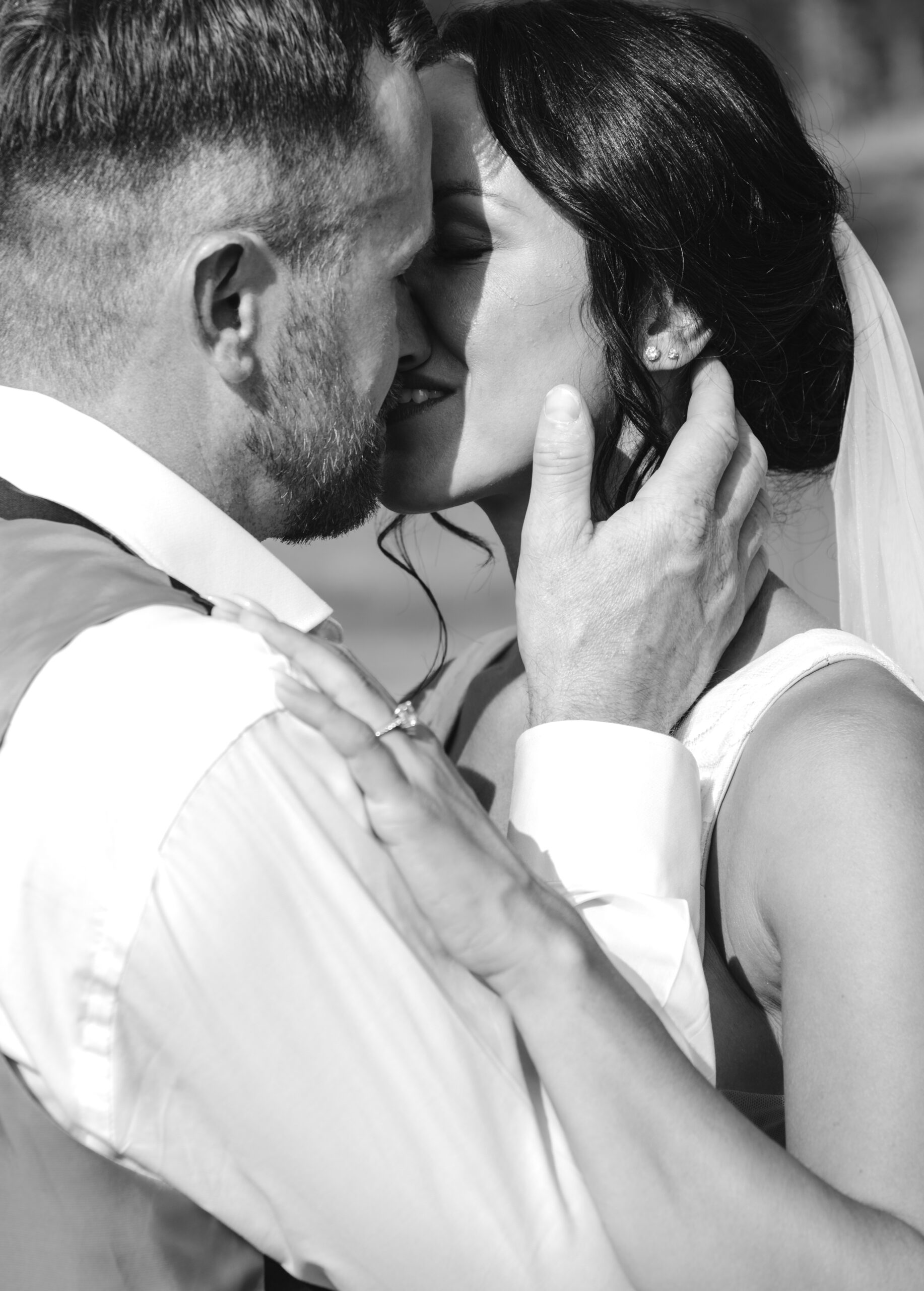 a couple getting married at Swansea Ranch in Invermere BC by Estelle Gonord Photography