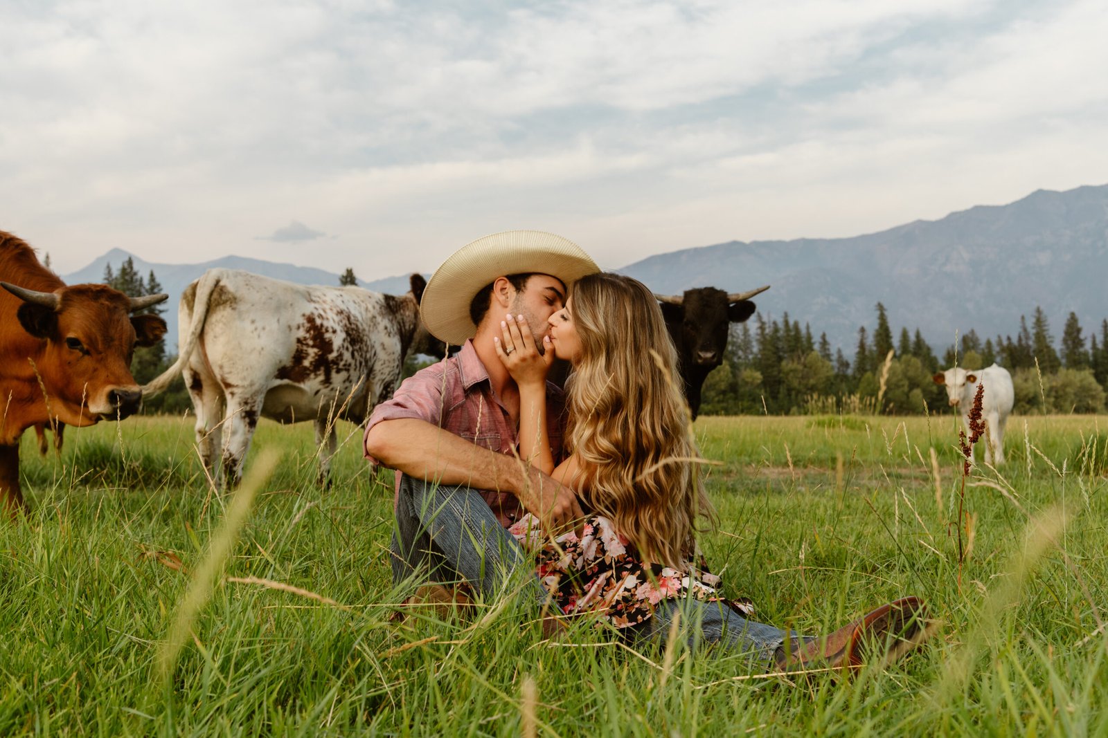western engagement session style Kimberley BC