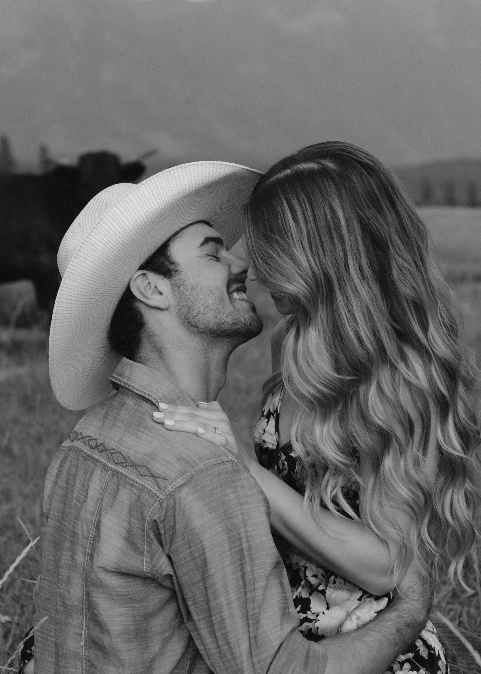 western engagement session style Kimberley BC