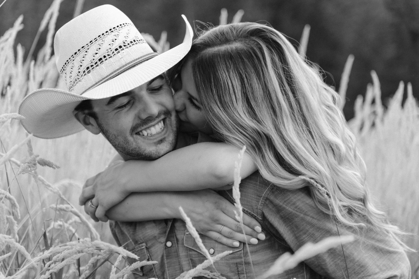 western engagement session style Kimberley BC