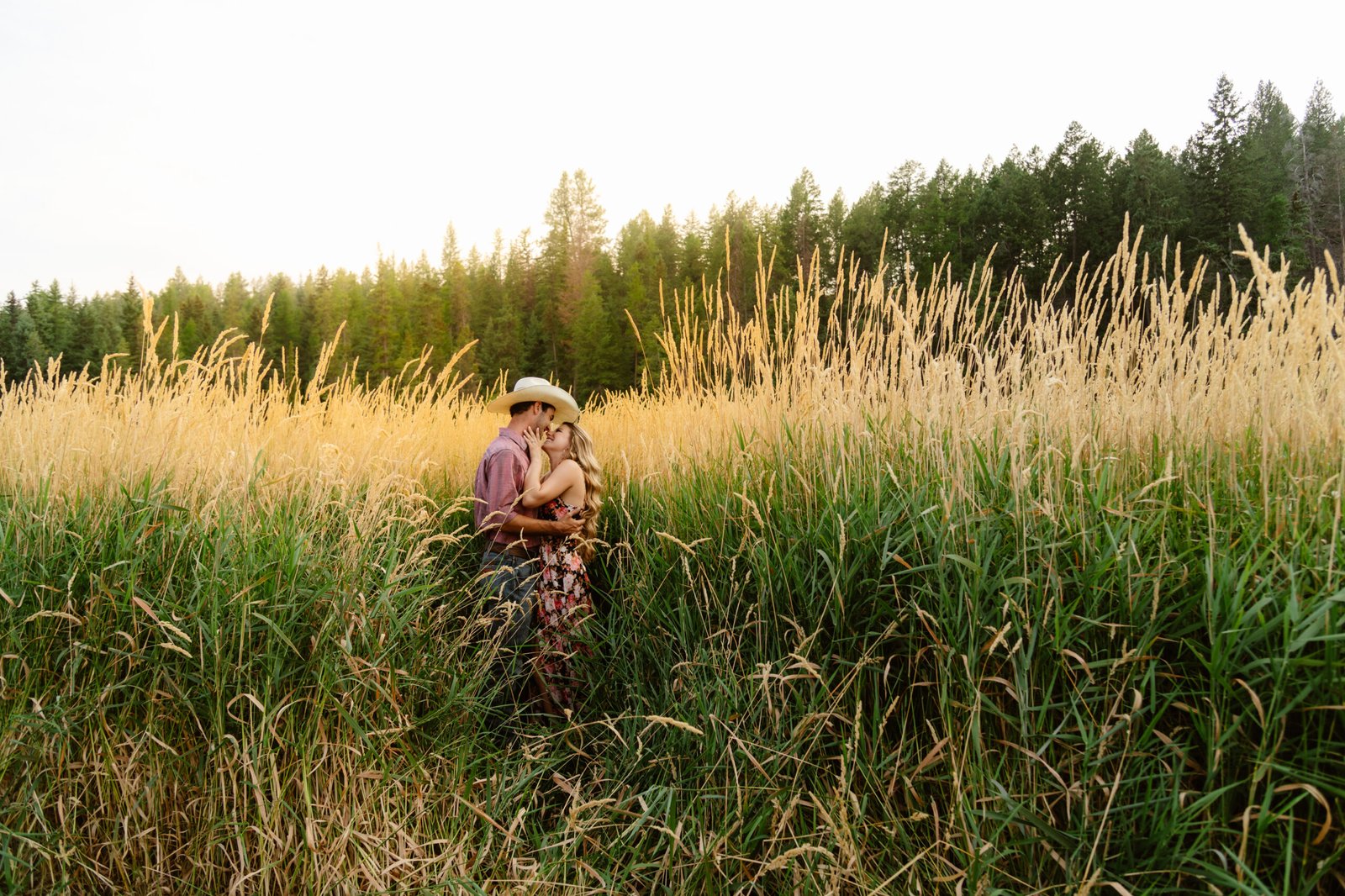 western engagement session style Kimberley BC
