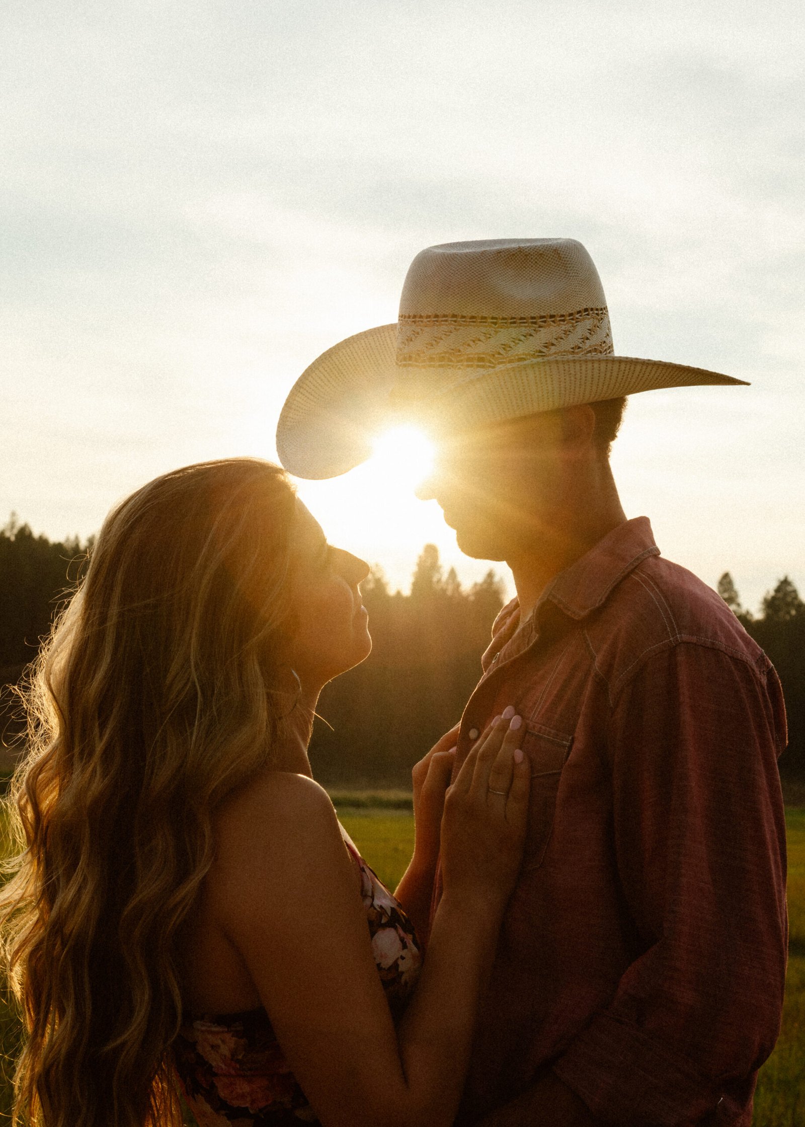 western engagement session style Kimberley BC